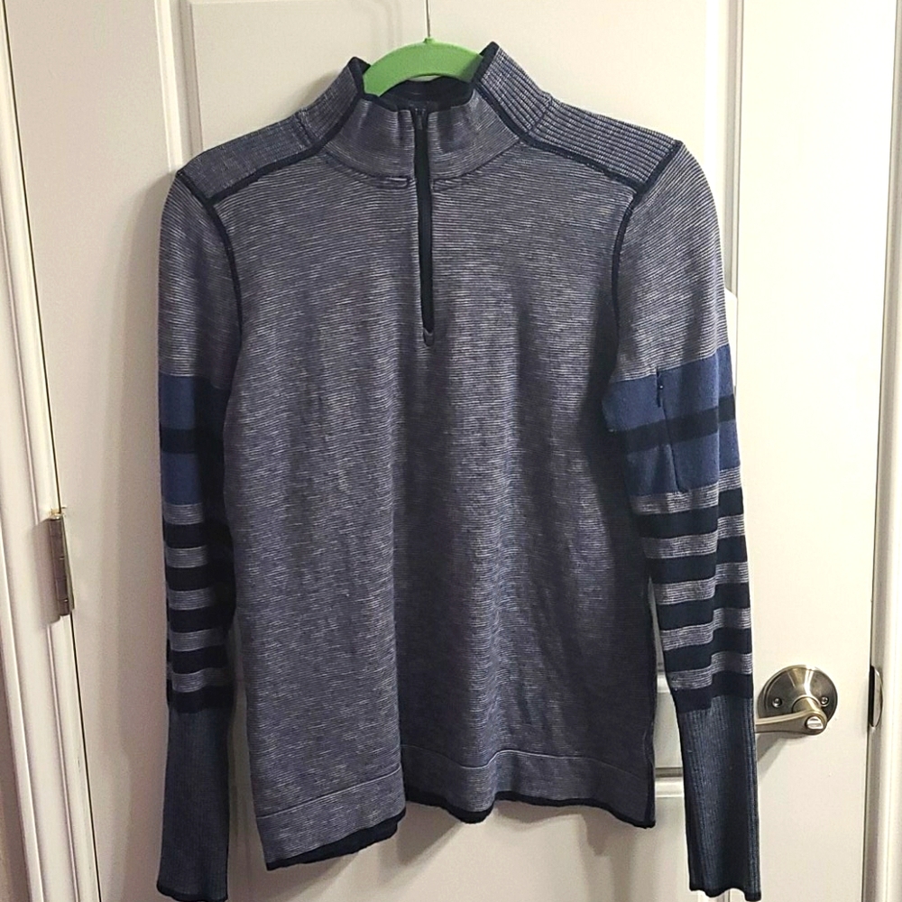 Prana 1/4 zip ski sweater